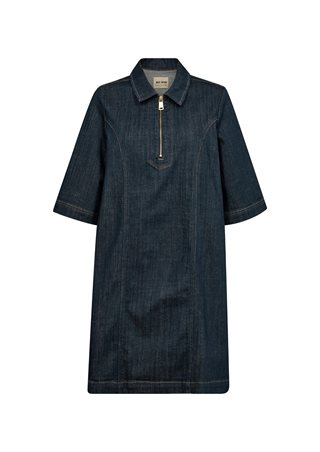 Mos Mosh - MMA Bigail - Denim Dress - Dark Blue